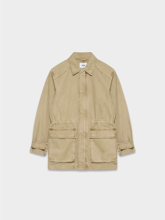 TNA Jackets & Blazers - NWT aritzia TNA jasper field jacket in vintage tan khaki / size m